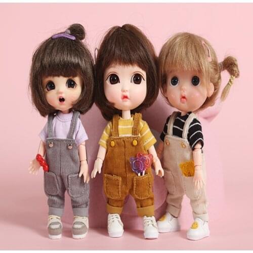 M0048 childrens hand 1 / 12 ob11 suger BJD / SD accessories GSC cute big pocket Bib 1