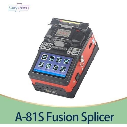 Optic Splicer New Product High Performance A-81S Orange Fully Automatic Fusion Splicer Machine FTTH Fiber Optic Fusion Splicer