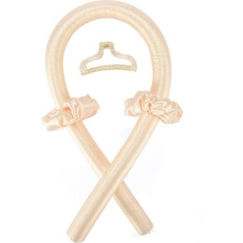 Heatless Curling Rod Headband DIY Hair Styling Tools for Long Medium Hair 667D