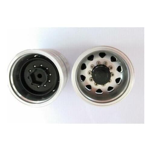 RC 1/14 Tractor Upgraded Rear Wheel Hub a for 3 Axle Diy Truck TMY TH01358-SMT4