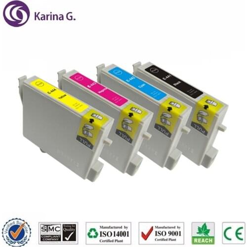 Compatible Ink Cartridge for T0441 T0441 -T0444 suit for Stylus C64 C66 C84 C84N C84WN C86 CX3600 CX3650 CX4600 CX6400 CX6600