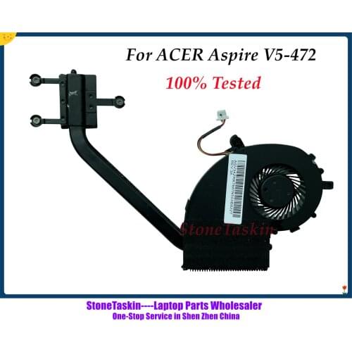 High quality Laptop/Notebook CPU Cooling Radiator Heatsink&Fan For Acer Aspire V5-472 CPU Cooler Fan without GPU Version Tested