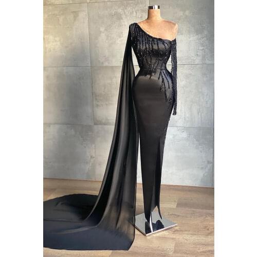 YUZOOMANI Womens One Shoulder Evening Dresses