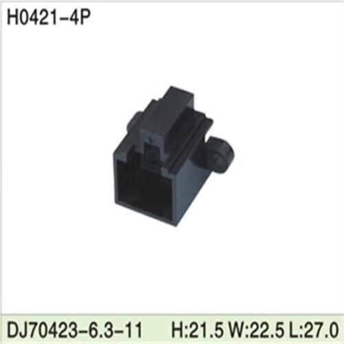 Free shipping 500pcsDJ70423-6.3-11 4Pin 6.3mm AMP Car Electrical Wire Connectors for VW,BMW,Audi,Toyota,NISSAN AND other