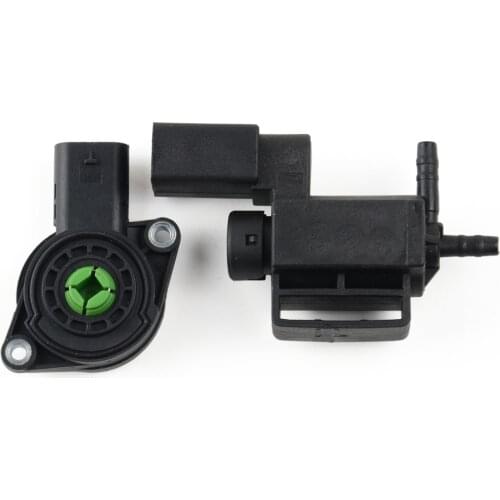 AP01 Air Intake Manifold Flap Position Sensor+Pressure Converter For VW Golf/Passat Beetle for Audi A3 A4 A5 A6 Q3 Q5 07L907386A