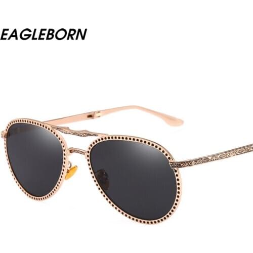 EAGLEBORN Women's Sunglasses Mirrored