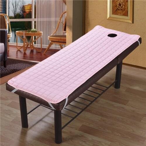 Hot Selling Beauty Massage Table Bed Sheet Polyester Dyed with Elastic Band Massage Sheet for SPA Treatment Bed Cover 11 colors