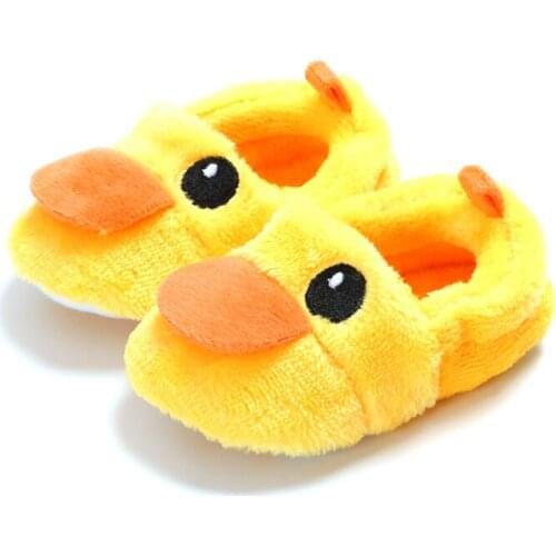 Baby shoes Newborn Boy Girls Toddler First Walkers Cute Round Toe Flats Soft Slippers Winter Baby Warm Crib Shoes