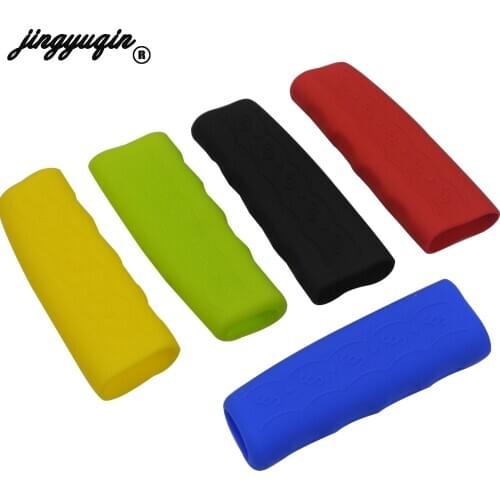 Jingyuqin Car Handbrake Covers Sleeve Silicone Gel Case Anti-slip Parking Hand Brake Grips Sleeve Universal Decoration