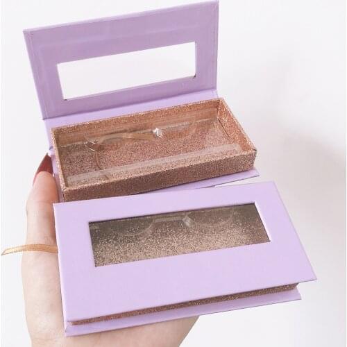 Lash Boxes Packaging Wholesale Eyelashes Package Box Custom Faux Cils 25mm Mink Eyelashes Magnetic Drawer Lashes Cases Vendors