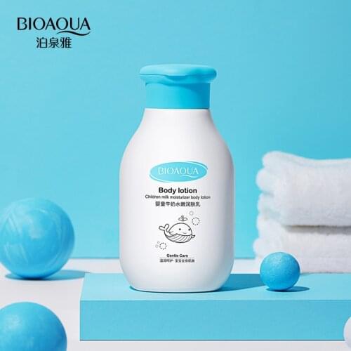 BIOAQUA The infant child milk water tender skin creams multi-effect moist hydrating care for childrens body lotion