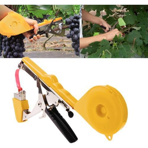 Plant Tying Tapetool Tapener Machine Branch Hand Tying Machine Tapetool Tapener Packing Vegetable Stem Strapping Garden Tools