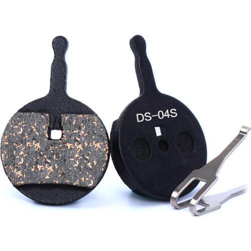 2Pcs Bicycle MTB Mountain Bike Cycling Disc Brake Pads Semi-Metallic Disc Brake Pad Easy to Install Bicycle Accessories