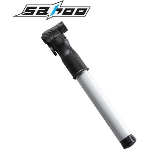 SAHOO High Pressure Bicycle Pump Mini Portable Steel Bike Pump Air Pump Mountain Cycling Tire Inflator Schrader Presta Valve