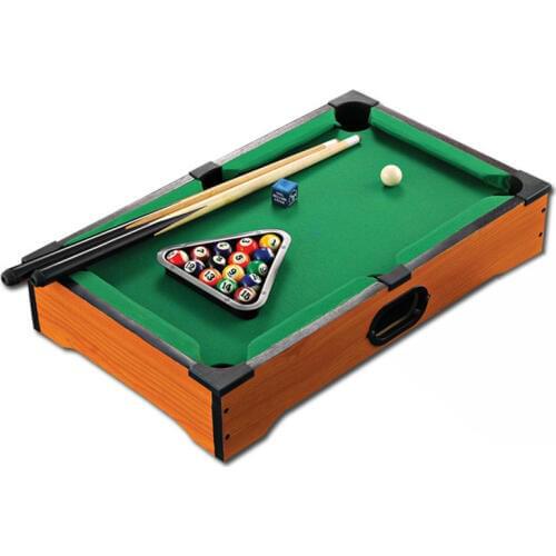 Mini Tabletop Pool Table Desktop Billiards Sets Childrens Play Sports Balls Sports Toys Xmas Gift Family Fun Entertainment