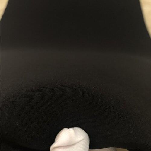 Small Sample Super Thicker 5.0MM Black SBR Neoprene Fabric Wholesale