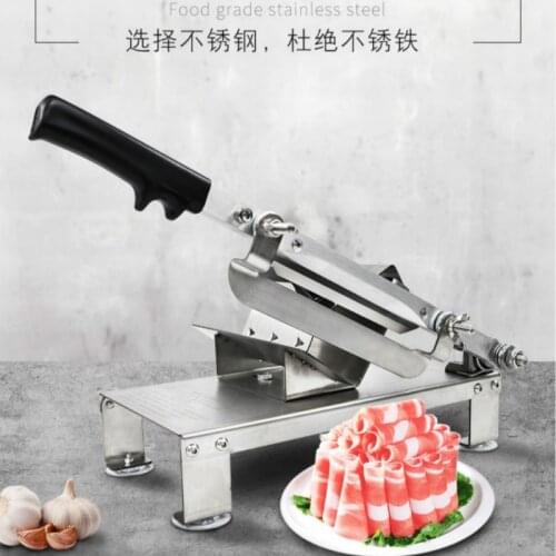 Stainless Steel Small Manual Mutton Roll And Beef Slicer