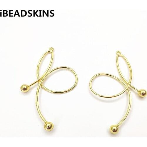 New arrival! 70x43mm 50pcs Zinc alloy butterfly shape Charm for earrings accessories,Earring parts,jewelry making DIY