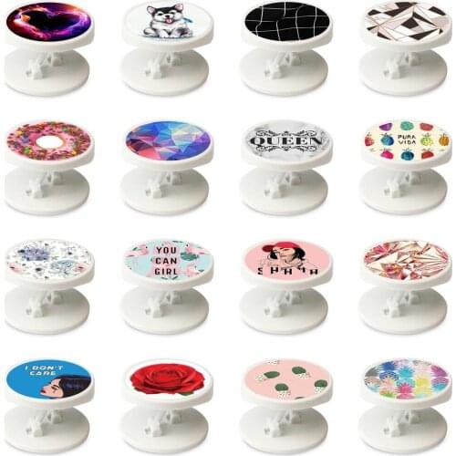 New Mobile Phone Holder Universal Telephone Magnetic Car Bracket Desk Stand Accessories Finger Ring