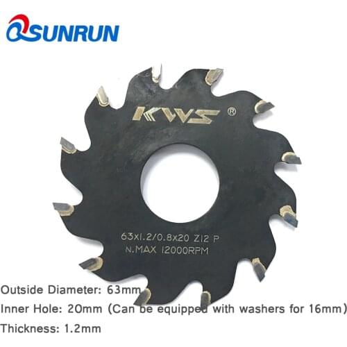 1Pcs 63mm Table saw blade Diamond Saw Blade For Small Mini Table Saw for metal aluminum/iron profile cutting