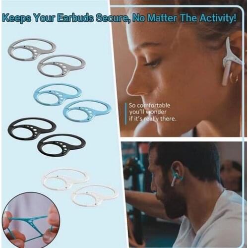 Keepods Silicone Bluetooth Earplugs Fixed Protective Cover Sports Anti-lost Earphone Holder Protective Cover