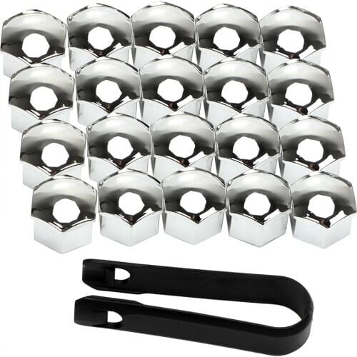 Exterior Decoration Auto Hub Screw Cover Special Socket 17mm 20Pcs Car Wheel Nut Caps Bolt Rims Protection