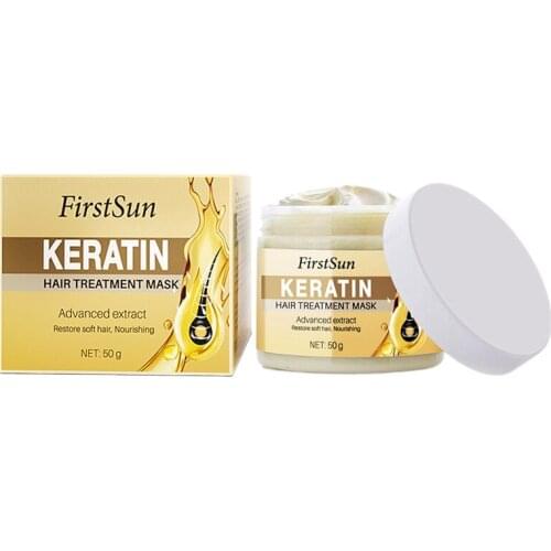 Firstsun Magical Keratin Hair Treatment Mask Effectively Repair Damaged Dry Hair Nourish Hair Care Restore Soft Conditioner