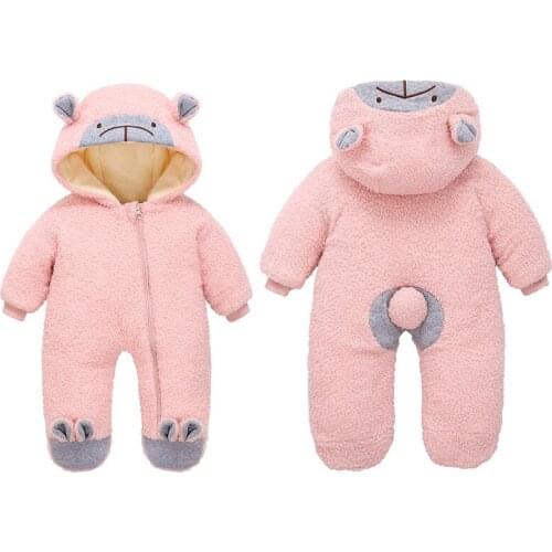 2021 Winter Baby Romper Sleeping Bag Autumn Kids Newborn Infant warm Sleepsack Sleeping For Baby Boy Girl Crawl Hooded Bodysuit