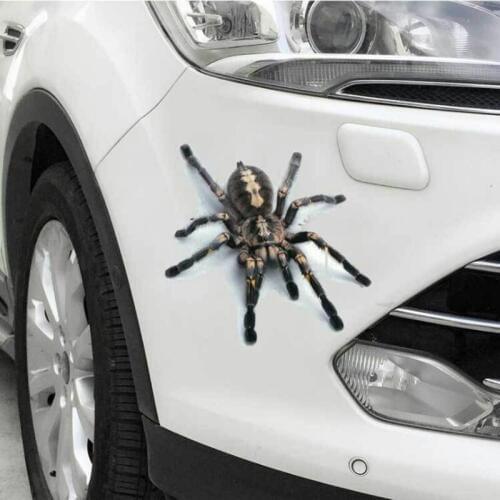 3D Car Sticker Animals Spider Gecko Scorpions Car-styling Decal for kia ceed rio 3 4 soul sk3 sportage Hyundai ix35 ix25 solaris