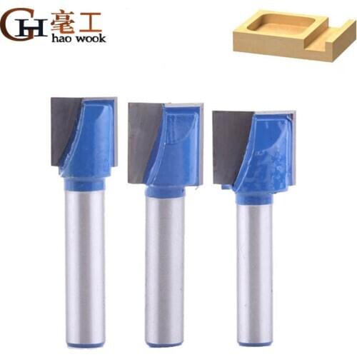 8mm Shank Cleaning Bottom Engraving Solid Bit Carbide Router Bit Woodworking Tools CNC Milling Cutter Endmill for Wood Flat Door
