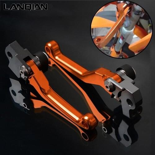 Dirt Bike Pivot Lever Motorcycle Brake Clutch Lever For 65 85 105 125 144 150 250 450 SX XC XCW 2003-2018 Accessories