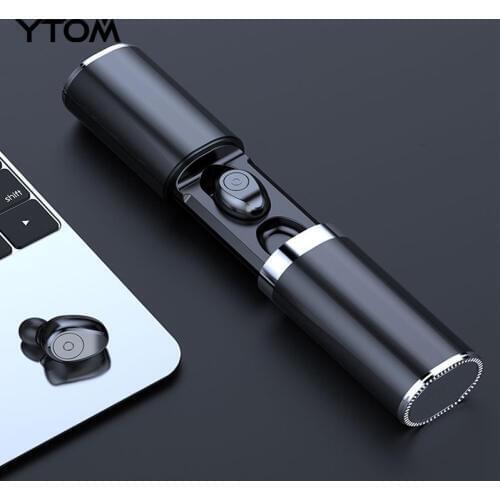 Nestest True Mini smallest TWS Bluetooth 5.0 Wireless Headphones Earphone earbuds with Dual Microphone for sport smartphone