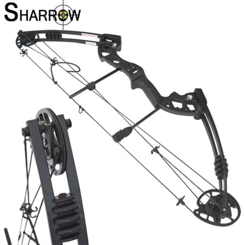 1pc Archery Compound Bow 30-55lbs Adjustable High-Strength Metal Alloy Material 310FPS for Outdoor Shooting Hunting Accessories