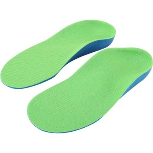 1 Pair Children Insoles Orthotics Soft Breathable Feet Care Tool Kid Shoes Flat Foot Arch Support Correction Pads Insert XIN-Shi
