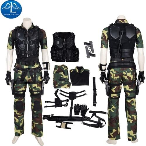 Anime Movie Retaliation Roadblock Dwayne Johnson Cosplay Costume High Reduction Christmas Halloween Costume For Adult Men