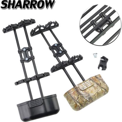Archery Compound Bow Portable Detachable 5 Arrow Quiver Hunting Arrows Holder Sport Equipment Shooting Bow And Arrow Accessories