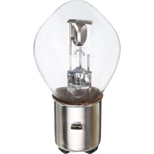 Mayitr 1pc Moped Scooter Head Light Bulb Motorcycle 12V 35W 10A B35 BA20D Glass Headlight Lamp