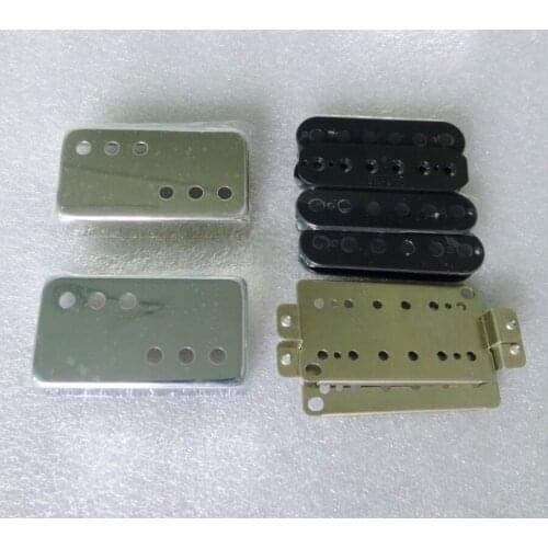 Free Shipping N&B a set LP guitar pickup kits Nickel silver pickup cover and baseplate
