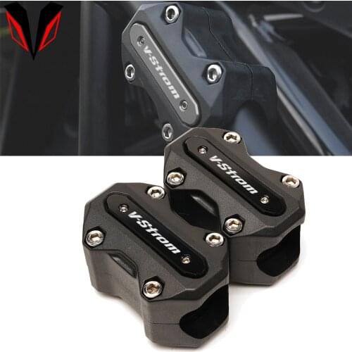 New For SUZUKI V-Strom 1050 1050XT DL 1000/XT 650/XT 2002-2021 High Quality Motorcycle Engine Guard Block Bumper Protection