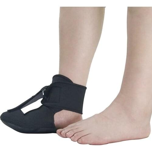 Toe Valgus Adjustable Plantar Fasciitis Night Foot Splint Drop Orthotic Brace Elastic Dorsal Night Splint Foot Health Care