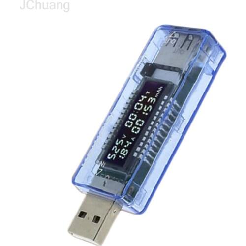 Hot Worldwide 0.91" OLED Screen USB Charger Capacity Power Current Voltage Detector Teste