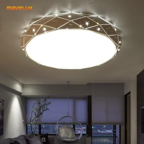 Modern Round LED Chandeliers For Dining Room Living Room Bedroom Kitchen Foyer Restaurant Gallery Office Bar Indoor Home Lights
