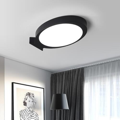 Modern fashion led fish shaped ceiling light children bedroom ceiling lamp