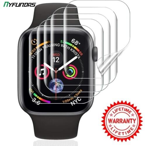 Clear Screen Protector For Apple i Watch Series 6 5 4 3 2 1 44mm 40mm 42mm 38mm 38 40 42 44 mm iwatch Protective Film Protection