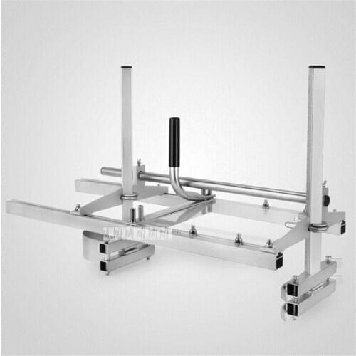 36-inch Portable Chain Saw Chainsaw Mill Handheld Planking Milling Bar Aluminum Alloy Adjustable Planking Mill Cutting Tool
