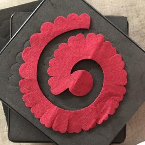 3D flower cutting wooden steel die SMR-FL0092