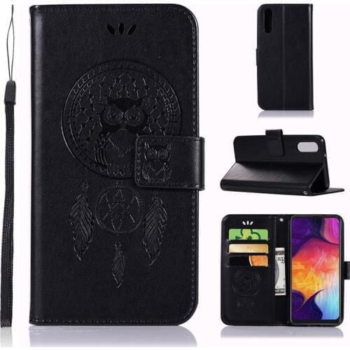 For Cover Samsung Galaxy A70 Case Dreamcatcher Leather Wallet Flip Phone Case for Samsung Galaxy A70 Cover For Galaxy A70 Case