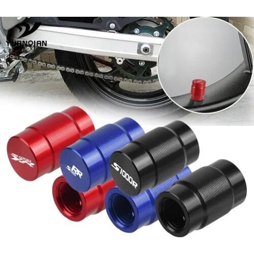 For BMW S1000XR S1000RR S1000R S 1000 R/RR/XR Motorcycle CNC Aluminum Accessorie Wheel Tire Valve Stem Caps CNC Airtight Covers