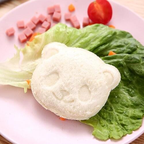Shape Mold Maker Toast Bread Mold Cutter DIY Sandwich Panda Shaped Maker Mold