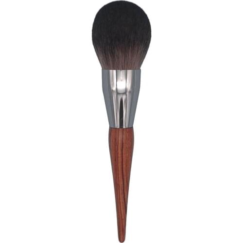 V21 Professional Handmade Makeup Brush Soft Synthetic Fiber Ultra Large Round Face Powder Brush Sandalwood Make Up Brushes